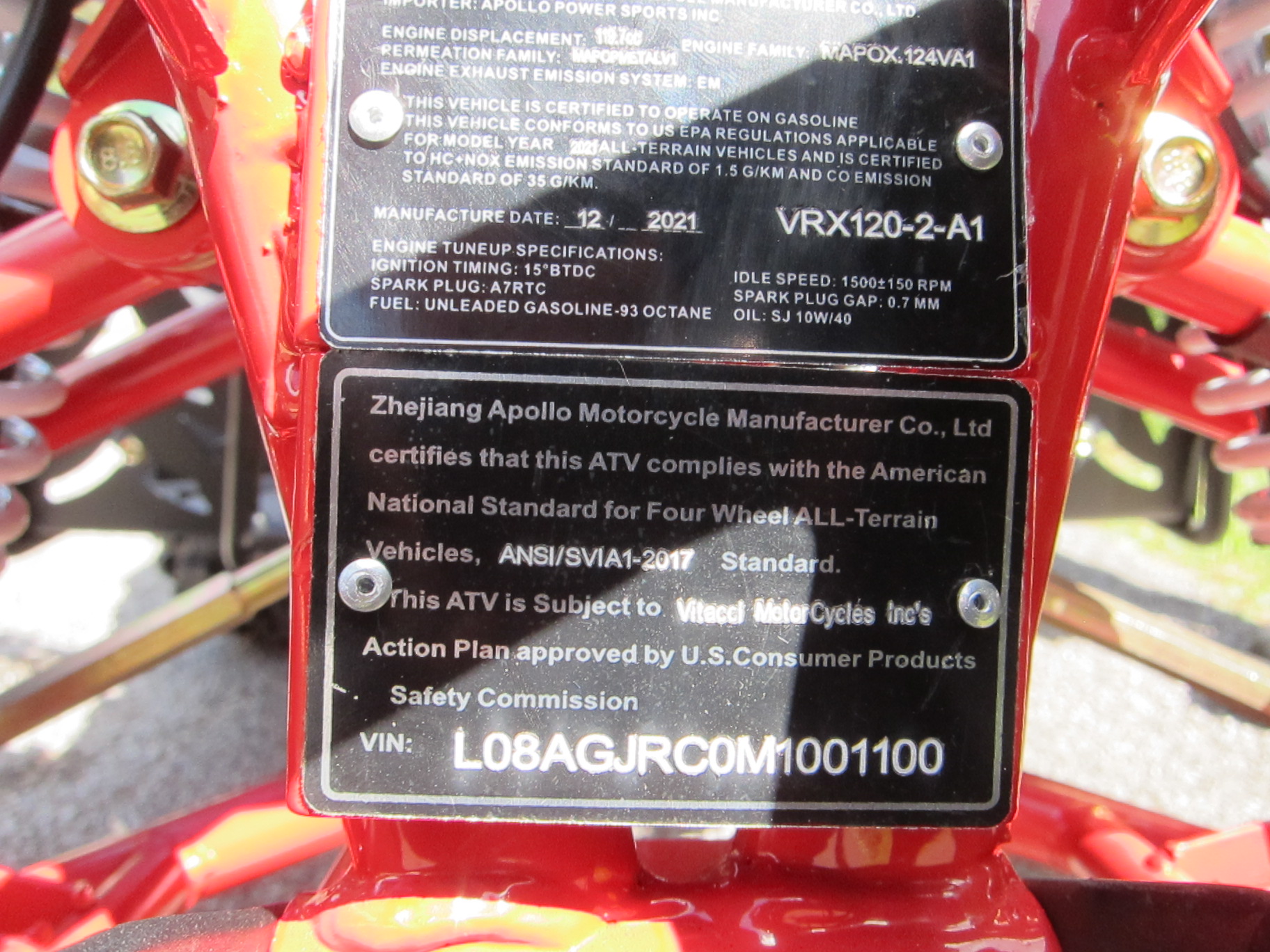 2021 APOLLO BLAZER 125 - Photo 8
